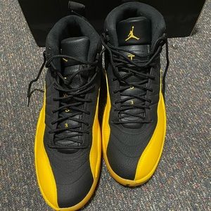 Jordan 12 Black University Gold